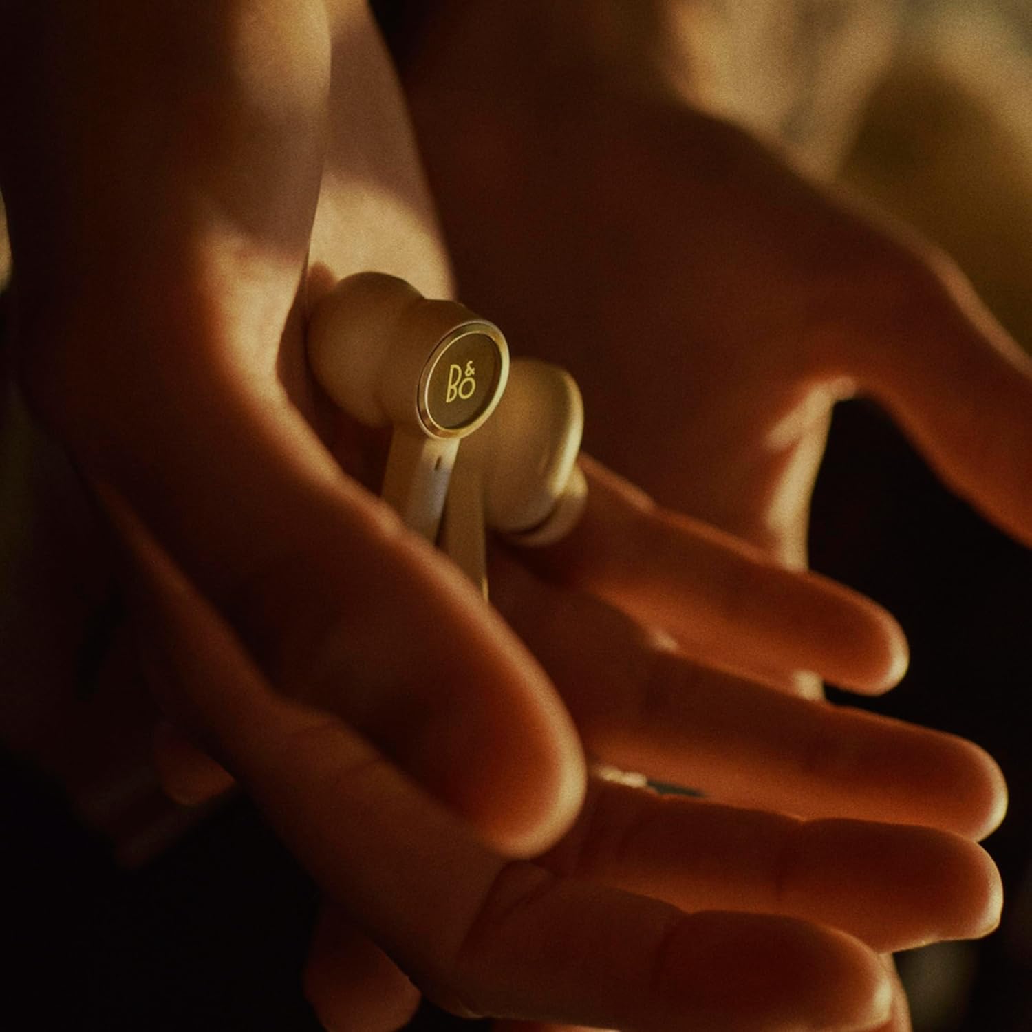 Bang & Olufsen Beoplay EX - High-end Wireless Bluetooth Noise Cancelling Earphones, Playtime Up to 28 Hours, Waterproof Earbuds for Work, Sport and Play with Charging Case - Black Anthracite