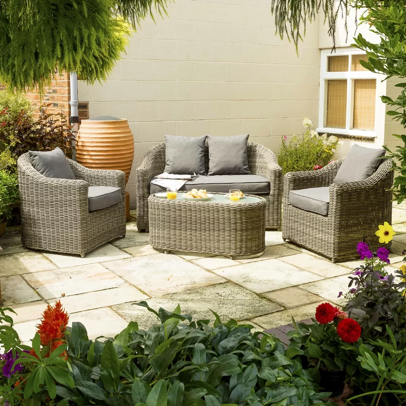 Rowlinson Bunbury Rattan Sofa Set