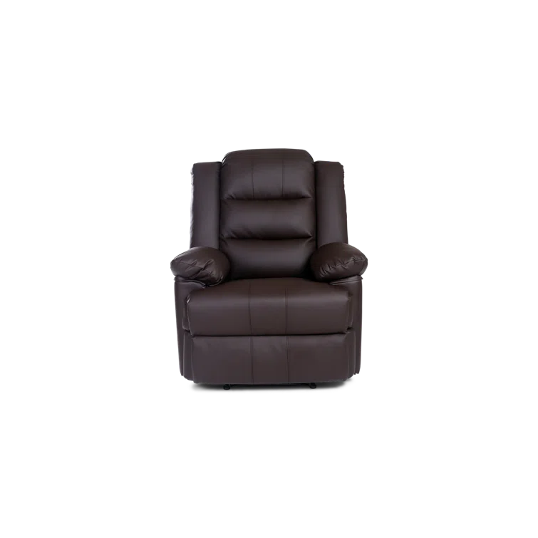 Manual Leather Match Manual Recliner
