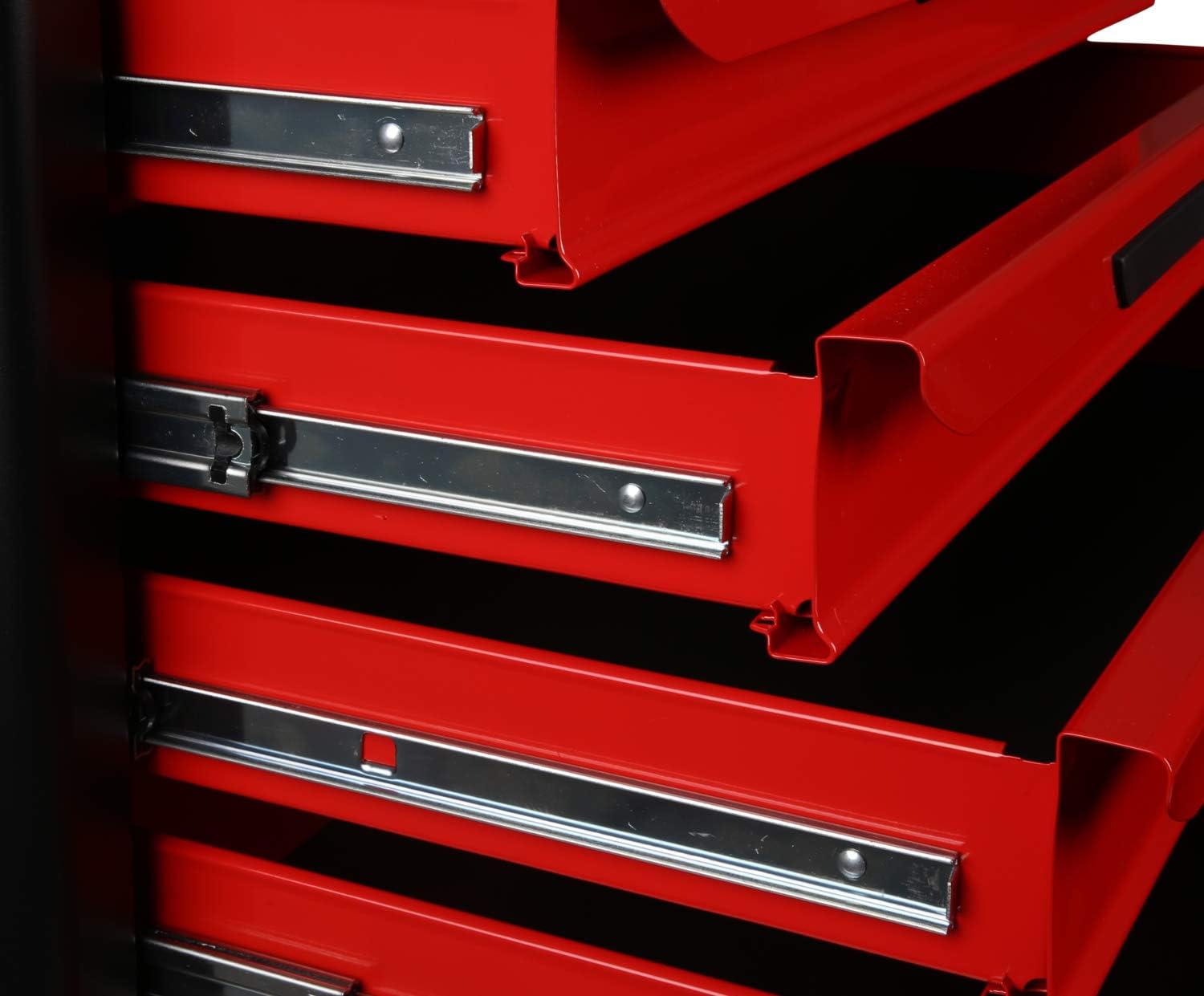 KS Tools ECOline 897.0007 Workshop Trolley with 7 Drawers Black/Red