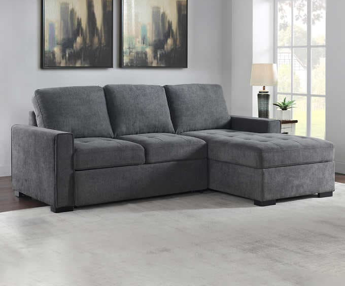 Kendale Sleeper Sofa with Storage Chaise