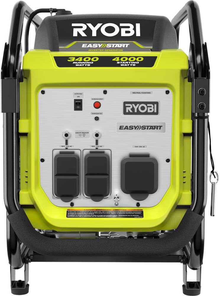 RYOBI RYi4022X 4000-Watt Gasoline Powered Digital Inverter Generator
