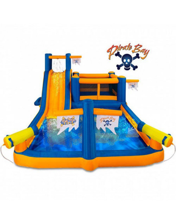 The Pirates Bay Inflatable Play Park by Blast Zone