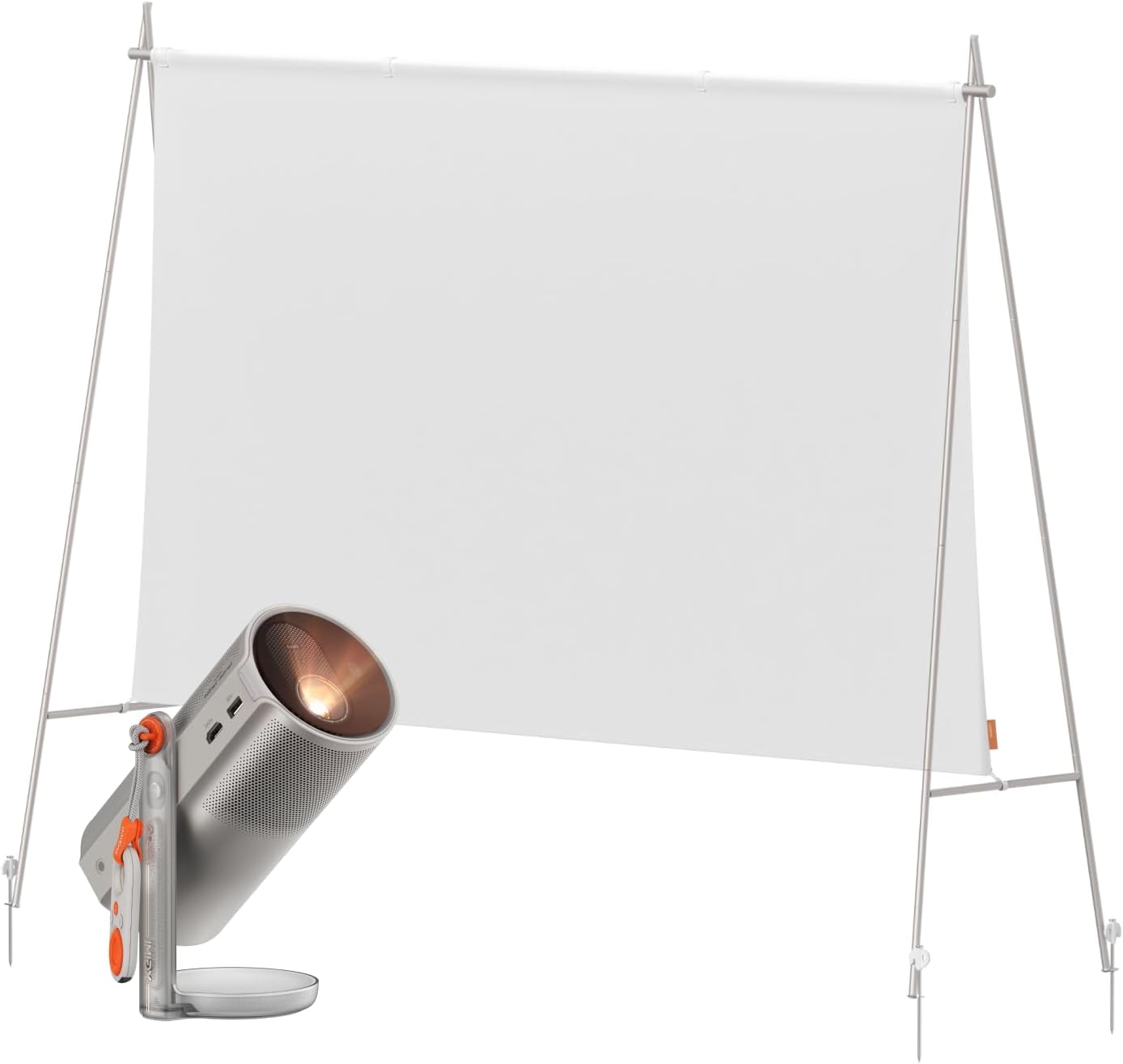 XGIMI MoGo 4 Laser & Outdoor Portable Projector Screen 70