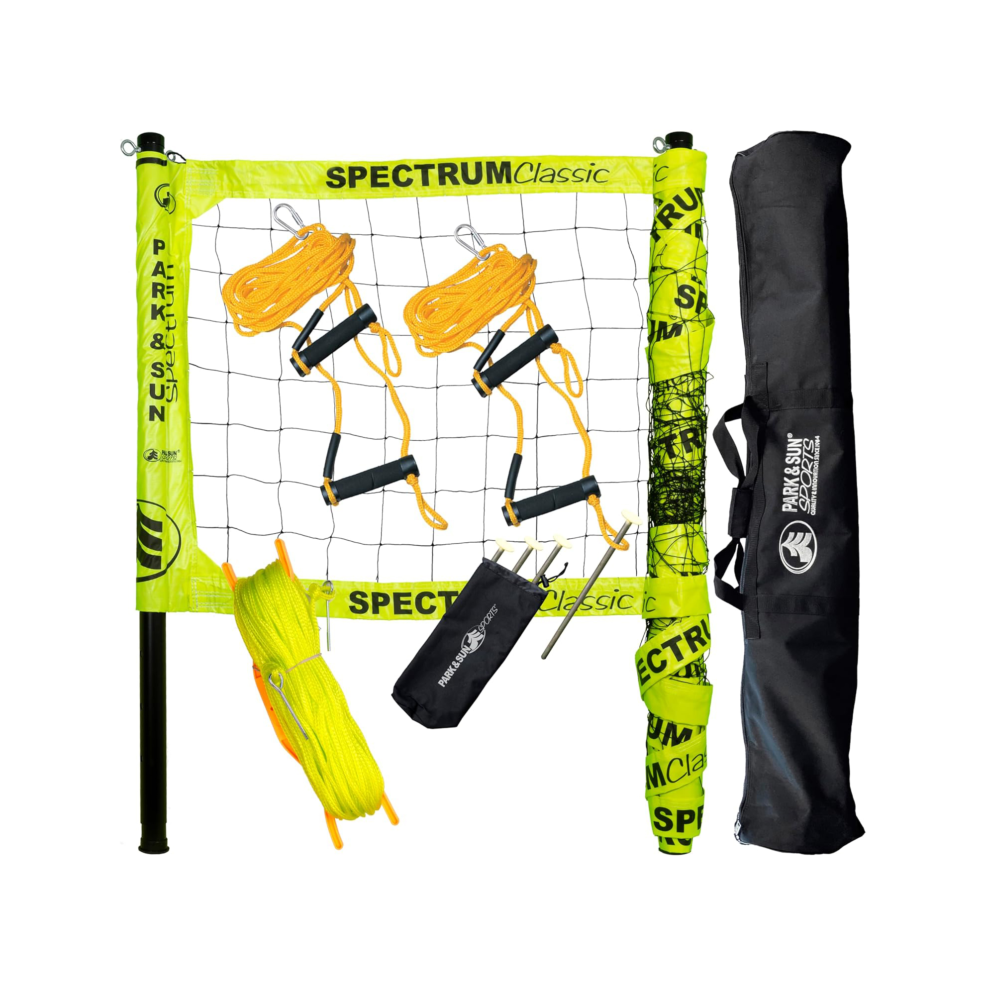 Park & Sun Sports Spectrum Classic: Adjustable Professional Outdoor Volleyball Net System