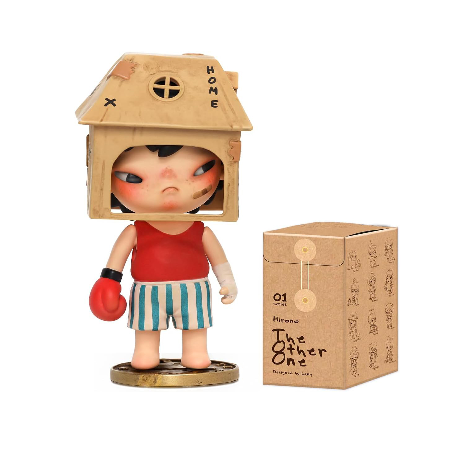 POP MART HIRONO Other One Series-1PC Populaires Figurines Aléatoires Figurines d’Action Figurines de Jouet Figurines à Collectionner Cadeaux Créatifs