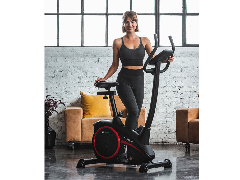 Christopeit Sport Ergometer AL 2000 Pro (Empfnger für drahtlosen Pulsmessgurt im Computer enthalten)