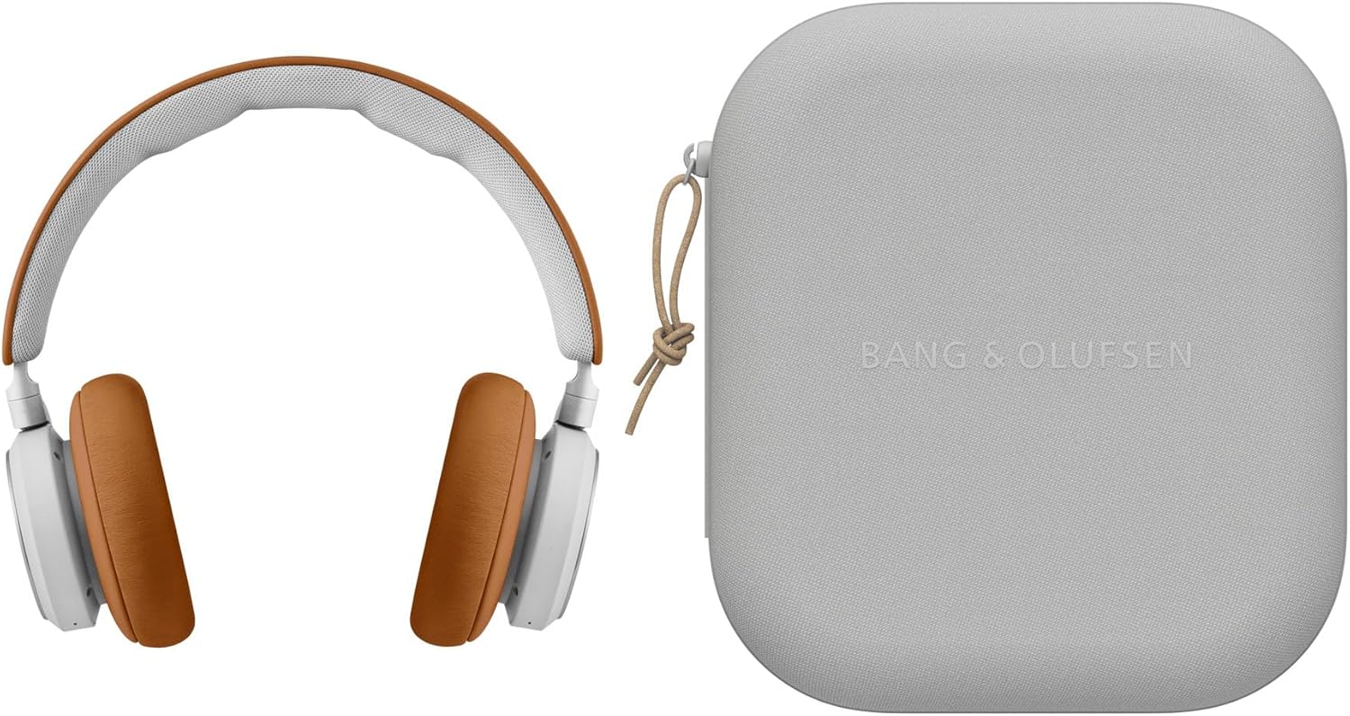 Bang & Olufsen Beoplay HX - Wireless Bluetooth Over-Ear Active Noise Cancelling Headphones with Microphone - Gold Tone, One Size