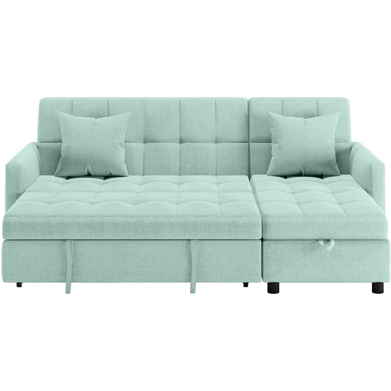 81.9'' Square Arm Sofa Bed