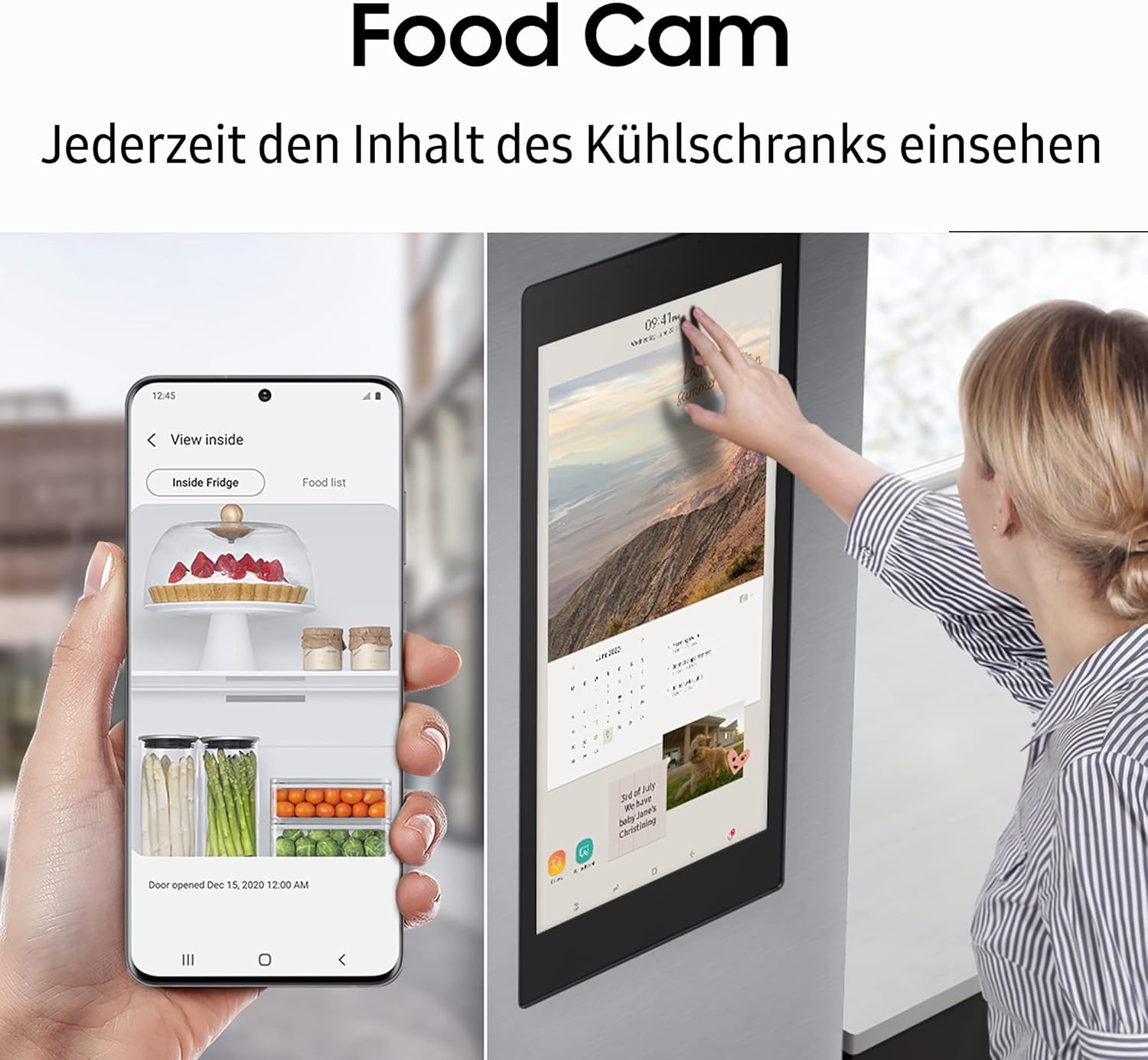 Samsung Side-by-Side Fridge [Energy Class E]
