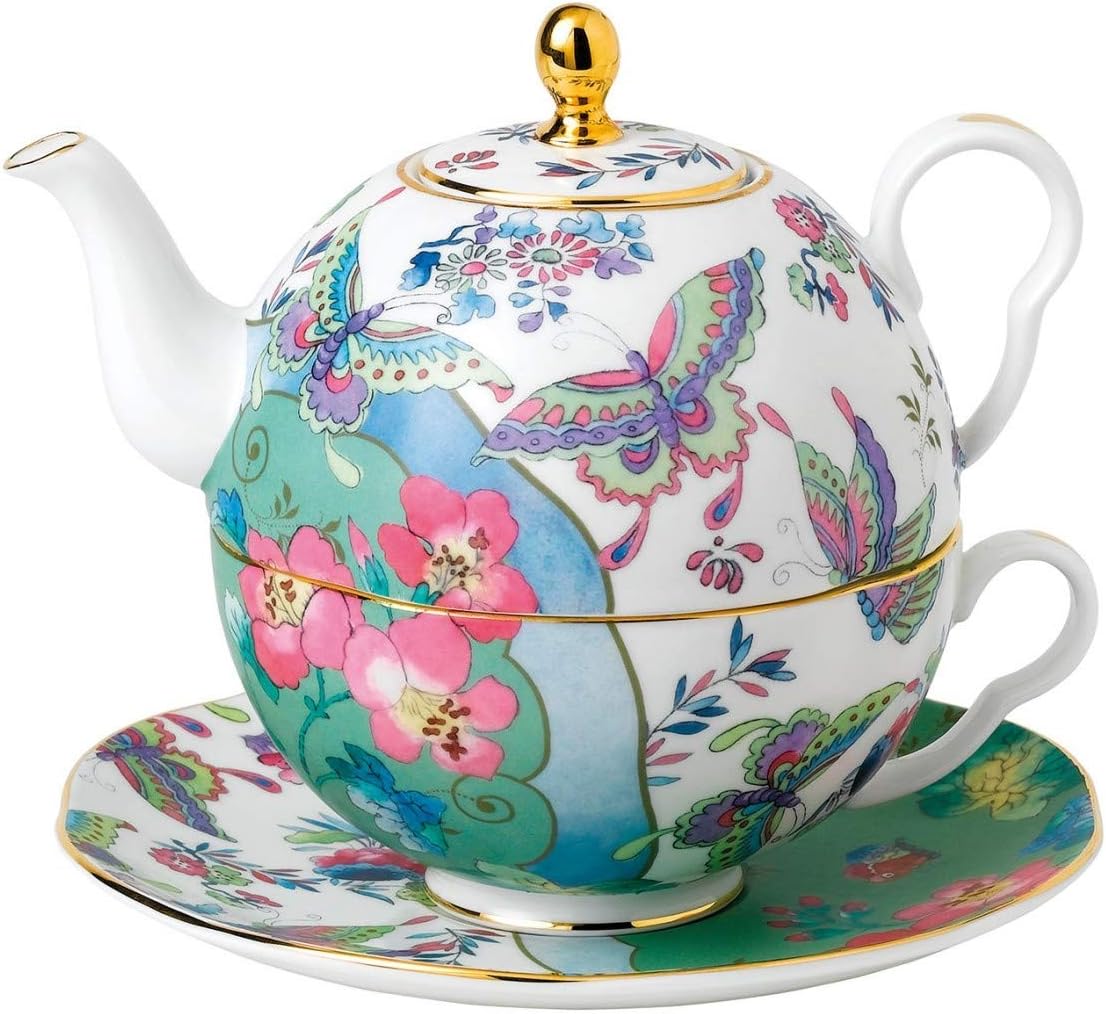 Wedgwood 40035039 Butterfly Bloom Teaware & Coffee Sets, Ceramic, Multi19.6 oz