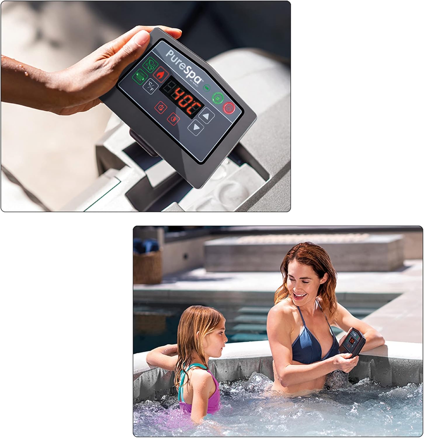 Intex Greywood Deluxe 28440EX Inflatable SPA 4 Person 795 Litres