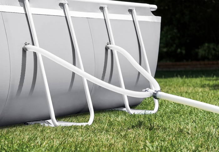 20ft X 10ft X 48in Prism Frame Oval Pool Set