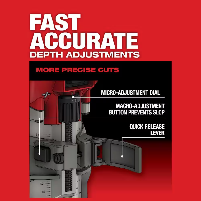 M18 FUEL 18V Lithium-Ion Brushless Cordless Compact Router