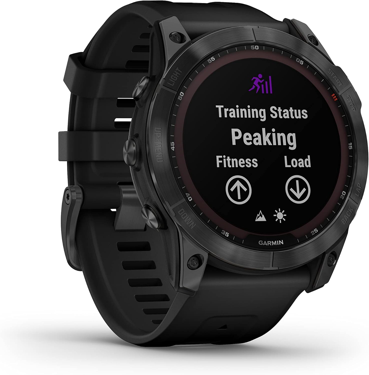 Garmin fēnix 7X SOLAR (51 mm), Large Multisport GPS Smartwatch, Solar Charging,Advanced Health and Training Features,Touchscreen and Buttons,Ultratough Design Features,Up to 37 days battery life
