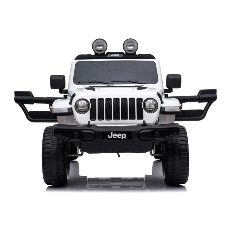 Auto Elettrica Macchina per Bambini 2 Posti Jeep Wrangler Rubicon 12V con Telecomando