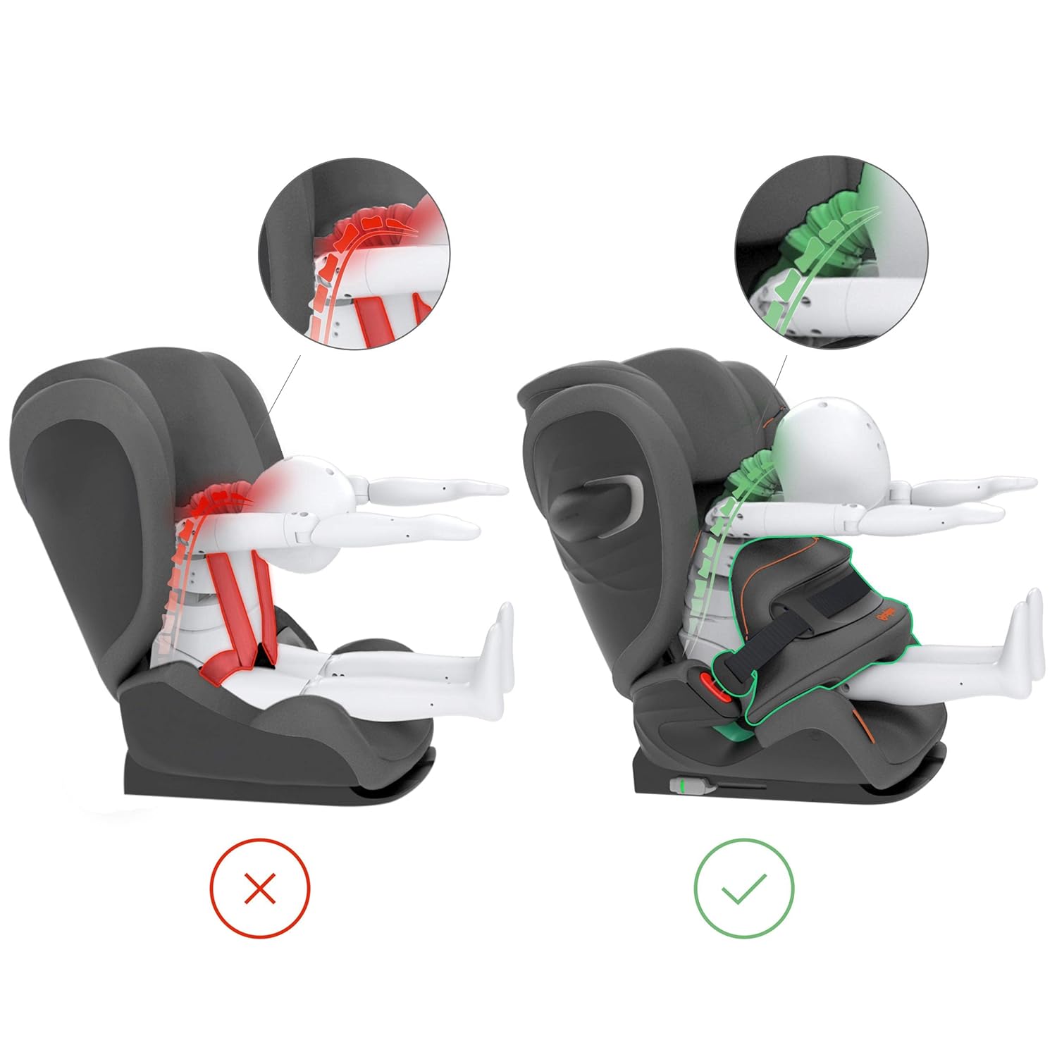 CYBEX Gold Pallas G i-Size Child Seat 76 - 150 cm from 15 Months to 12 Years (Approx. 9 to 50 kg)