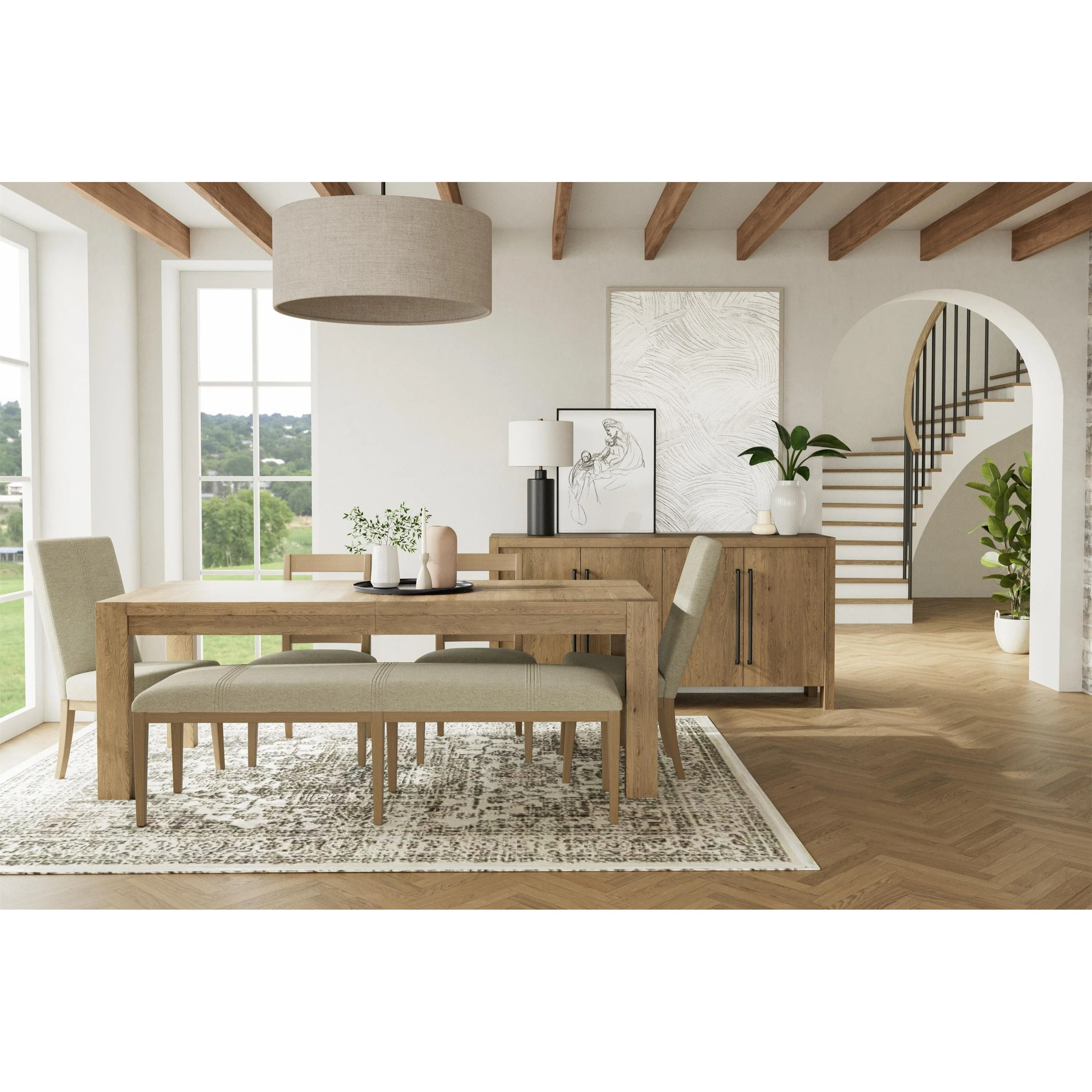 Dune Extendable 84-102 Dining Table