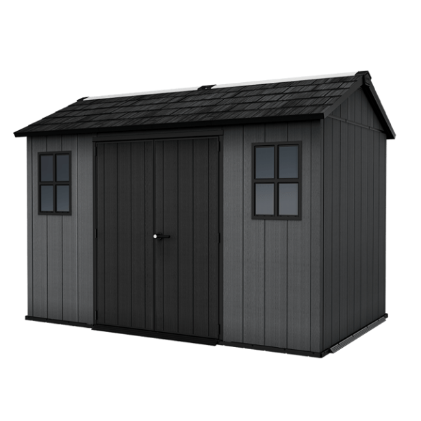 Newton 11x7.5 Storage Shed - Grey