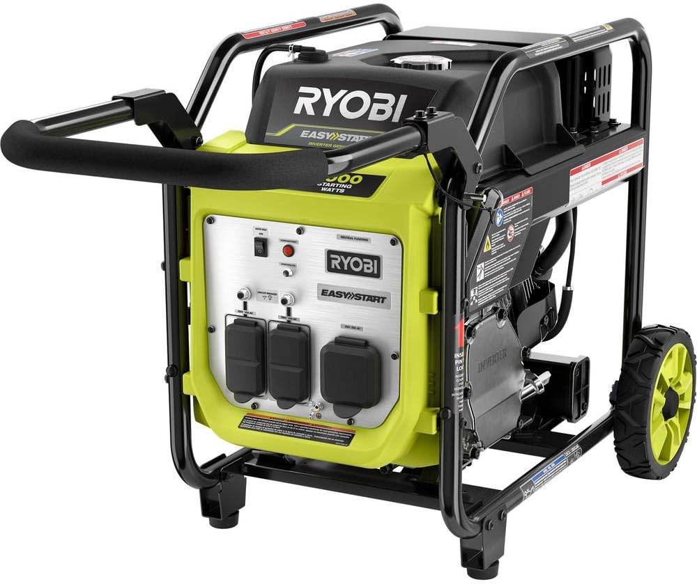 RYOBI RYi4022X 4000-Watt Gasoline Powered Digital Inverter Generator