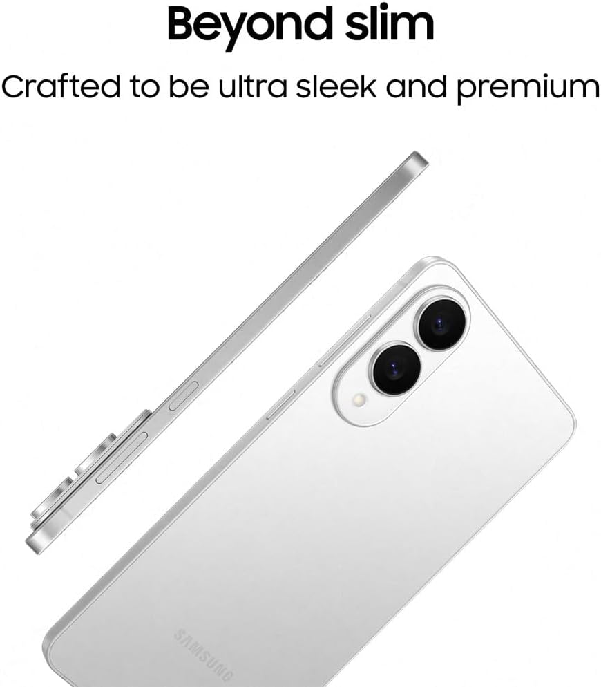 Samsung Galaxy S25 Edge AI Smartphone, Galaxy AI, Android Smartphone, 12GB Memory, 512GB Storage, 200 MP Camera, Long Battery Life, Titanium JetBlack, 3 Year Samsung Extended Warranty