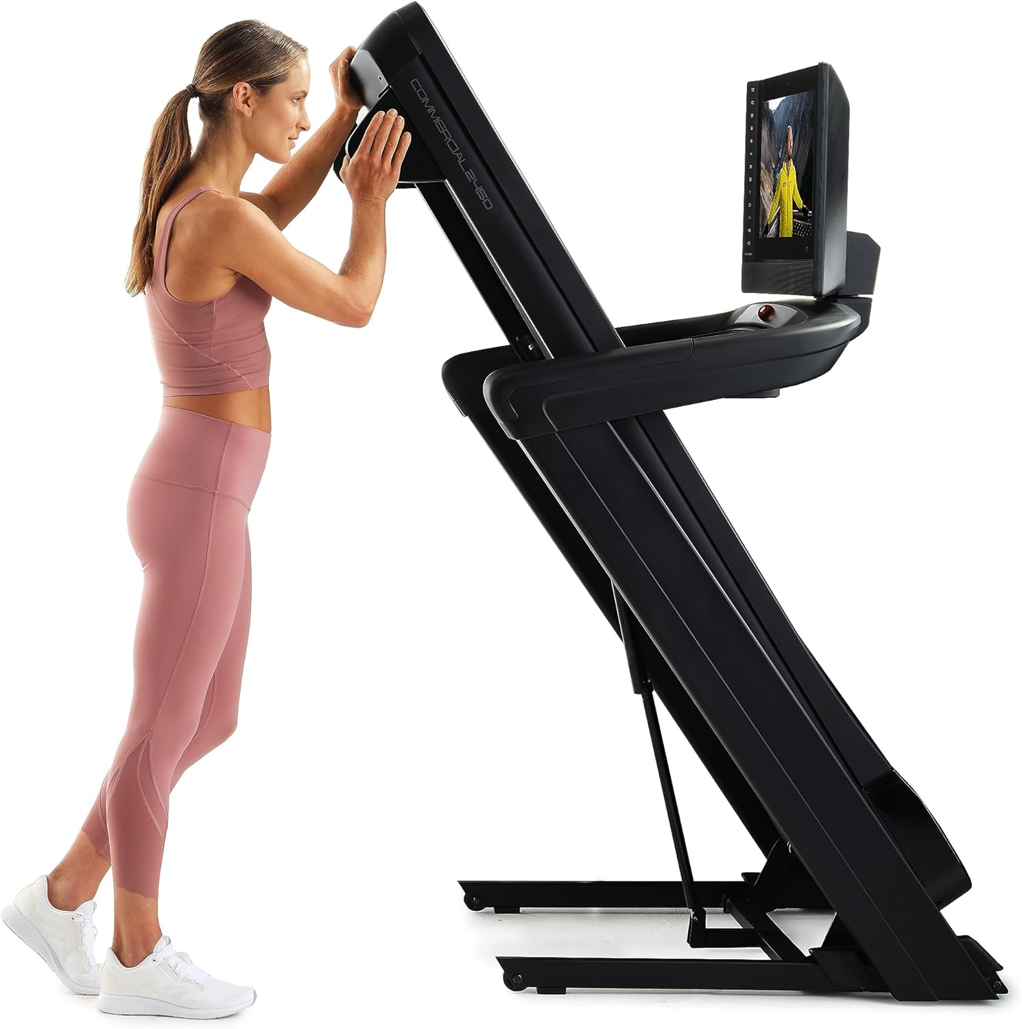 NordicTrack Commercial Series 1250, 1750, 2450: Expertly Engineered Foldable Treadmill, Treadmills for Home Use, Walking Treadmill with Incline, Superior Interactive Training Experience