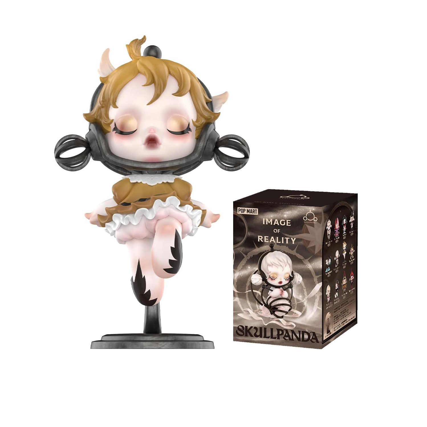 POP MART SKULLPANDA Image of Reality Series Figures 1PC Populaires Figurines Aléatoires Figurines d’Action Figurines de Jouet Figurines à Collectionner Cadeaux Créatifs