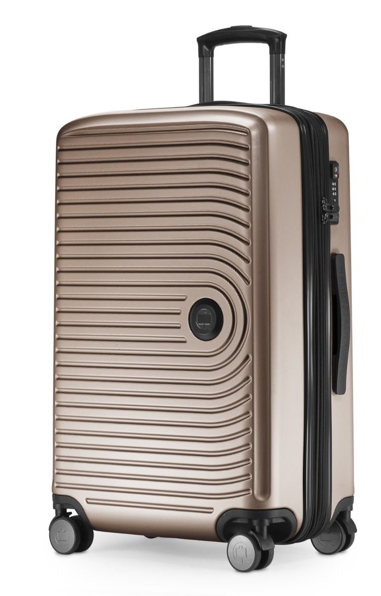 MITTE - Medium-sized suitcase, hard shell, matt, XXL extension, TSA, 68 cm, 88 litres