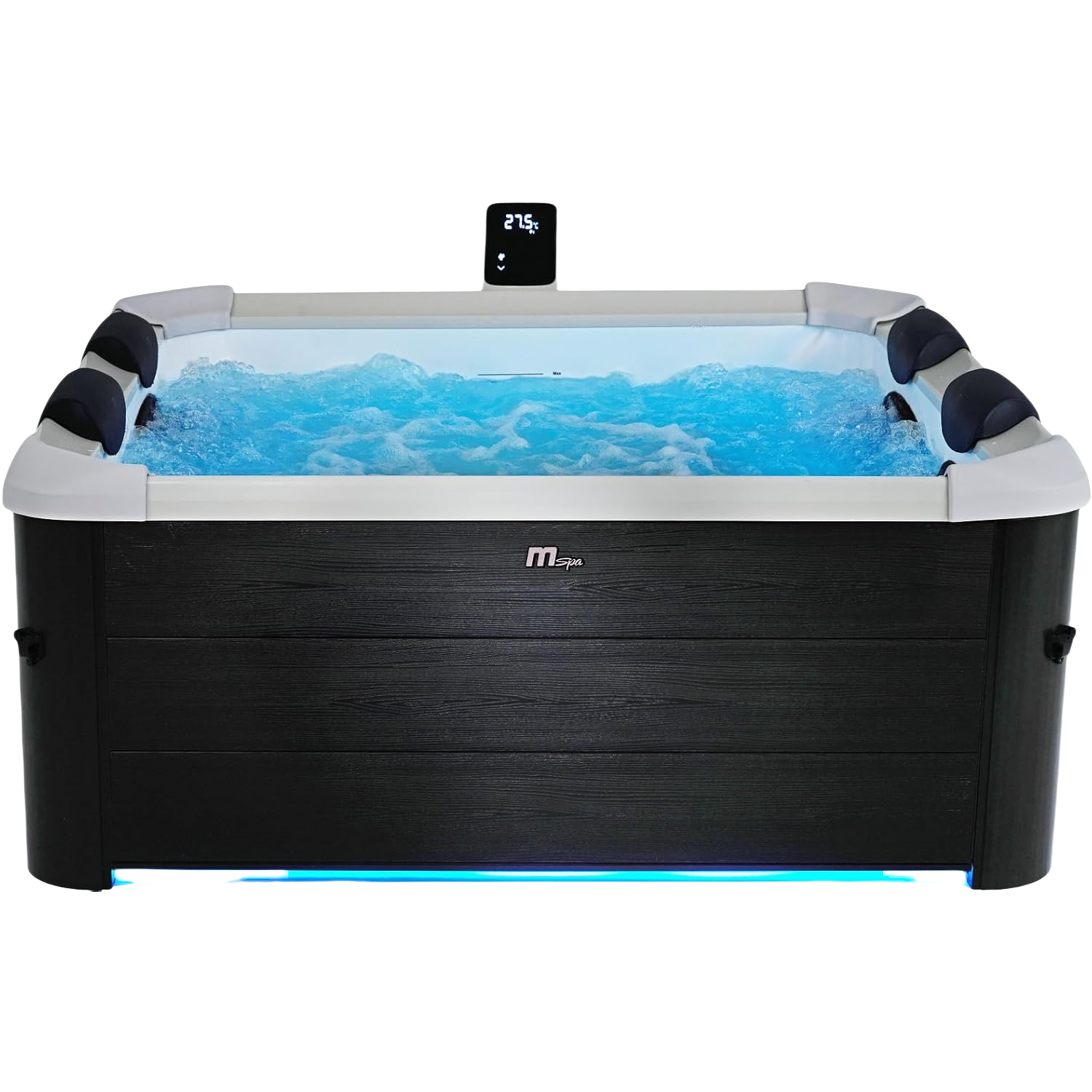 Oslo Mspa 6-Seater Rigid Spa Connected + Hydromassage Jets + LED