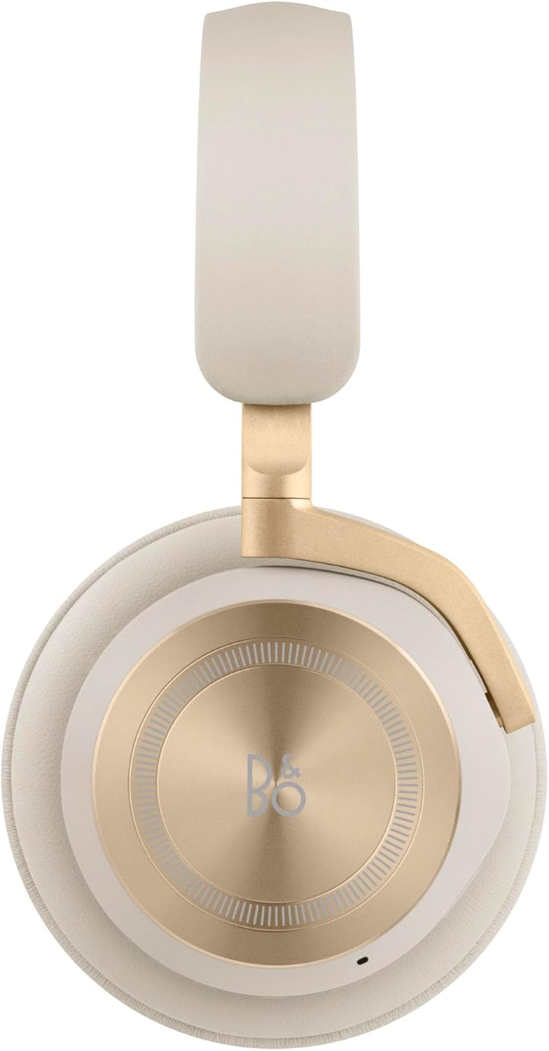 Bang & Olufsen Beoplay HX - Wireless Bluetooth Over-Ear Active Noise Cancelling Headphones with Microphone - Gold Tone, One Size