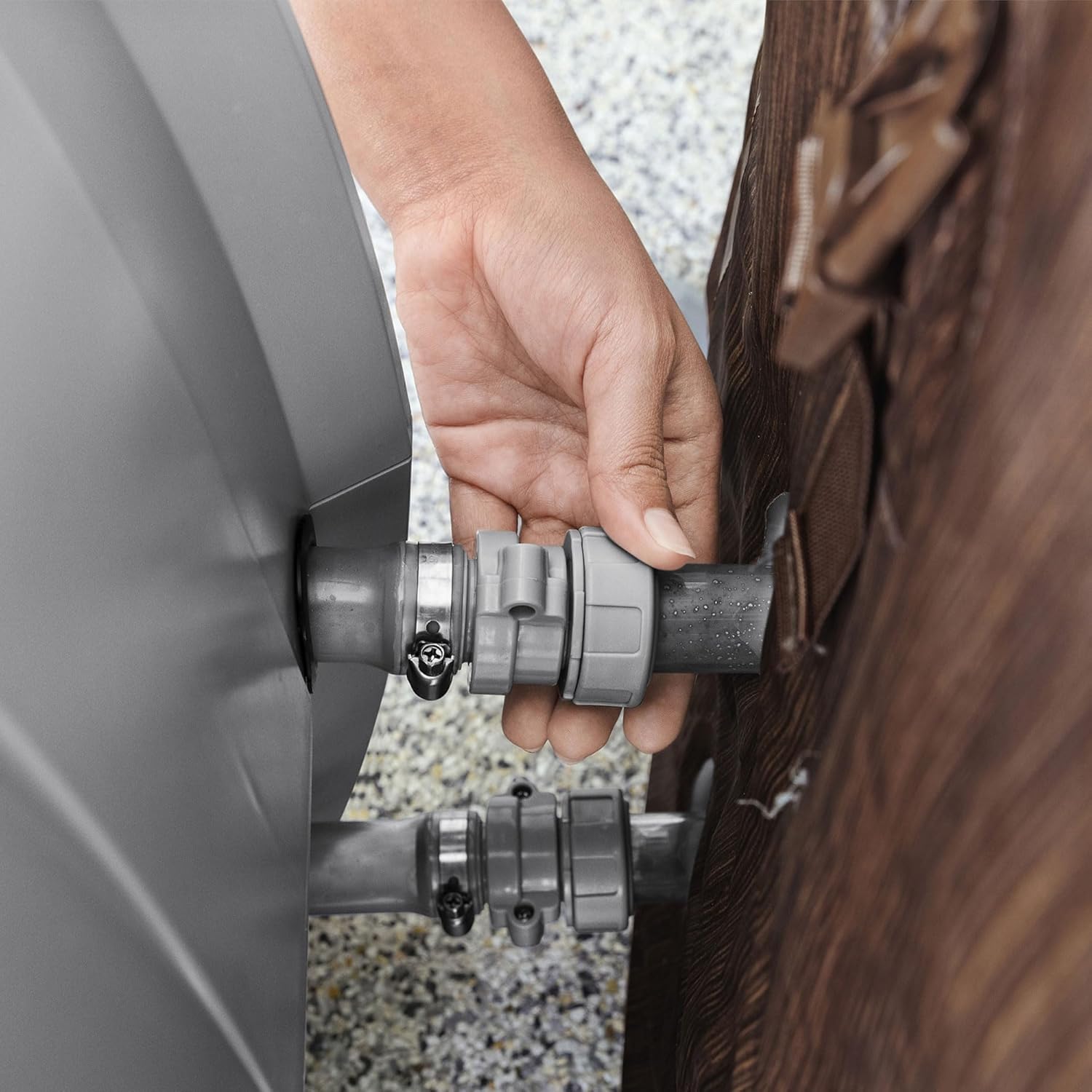 Bestway SaluSpa Toronto Smart AirJet Plus Hot Tub with