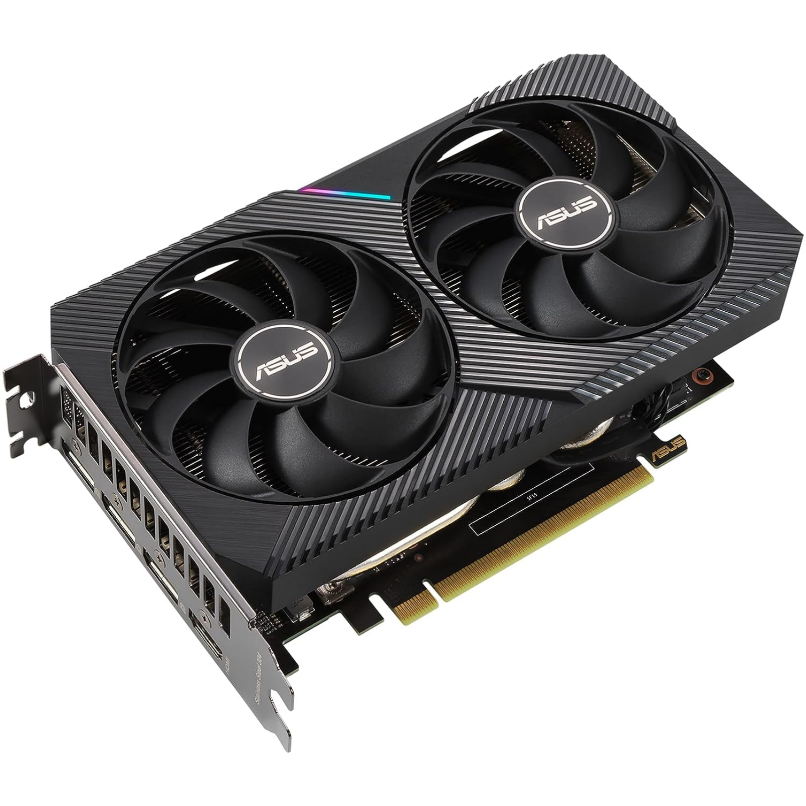 ASUS GeForce Dual RTX 3060 12GB V2 OC Edition Gaming Graphics Card (GDDR6 Memory, PCIe 4.0, 1x HDMI 2.1, 3x DisplayPort 1.4a, DUAL-RTX3060-O12G-V2)