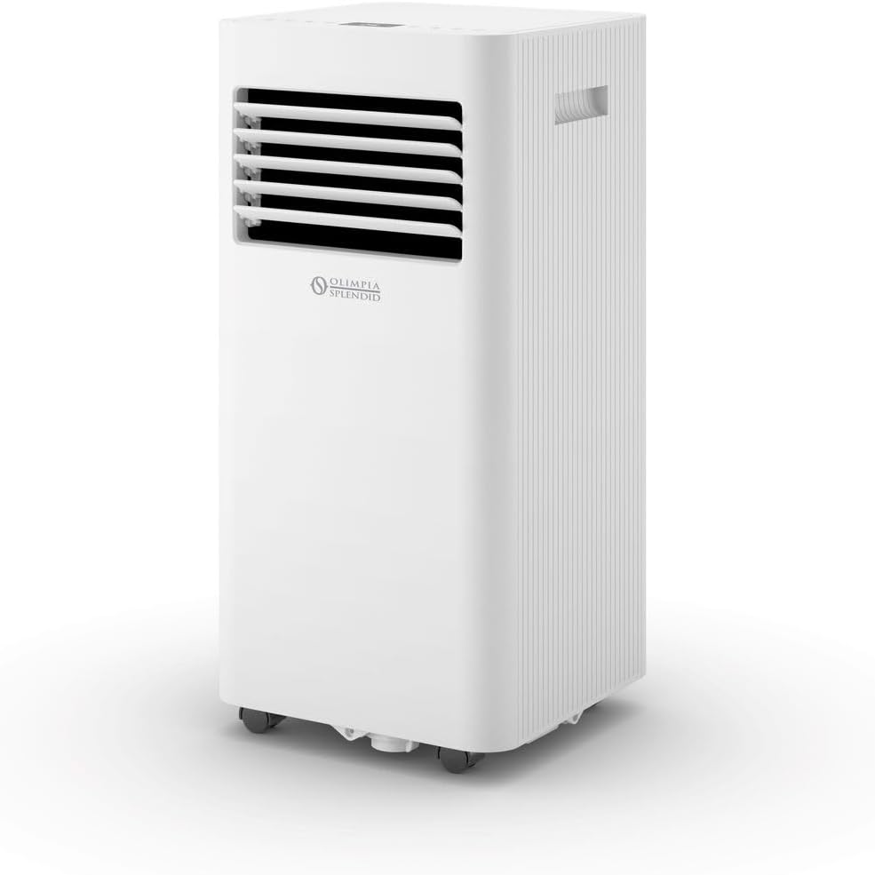Olimpia Splendid, Dolceclima 12 Wifi Climatiseur Portatif 12.000 BTU/h, Classe A, Puissance 2,9 kW, Fonctions de refroidissement, déshumidification, ventilation, Wifi intégré [Classe énergétique A]