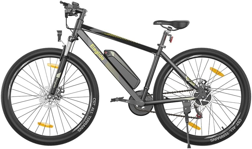 Eleglide M1 Plus E-Bike Women's Men's Electric Mountain Bike 27.5/29 Inch Electric Bicycle with 36 V 12.5 Ah Removable Battery, EU Compliant E Bicycle 21 Gears 250 W Rear Wheel Motor, LED Light