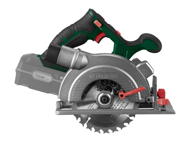 PARKSIDE Scie circulaire sans fil PHKSA 20 Li B3, 20 V