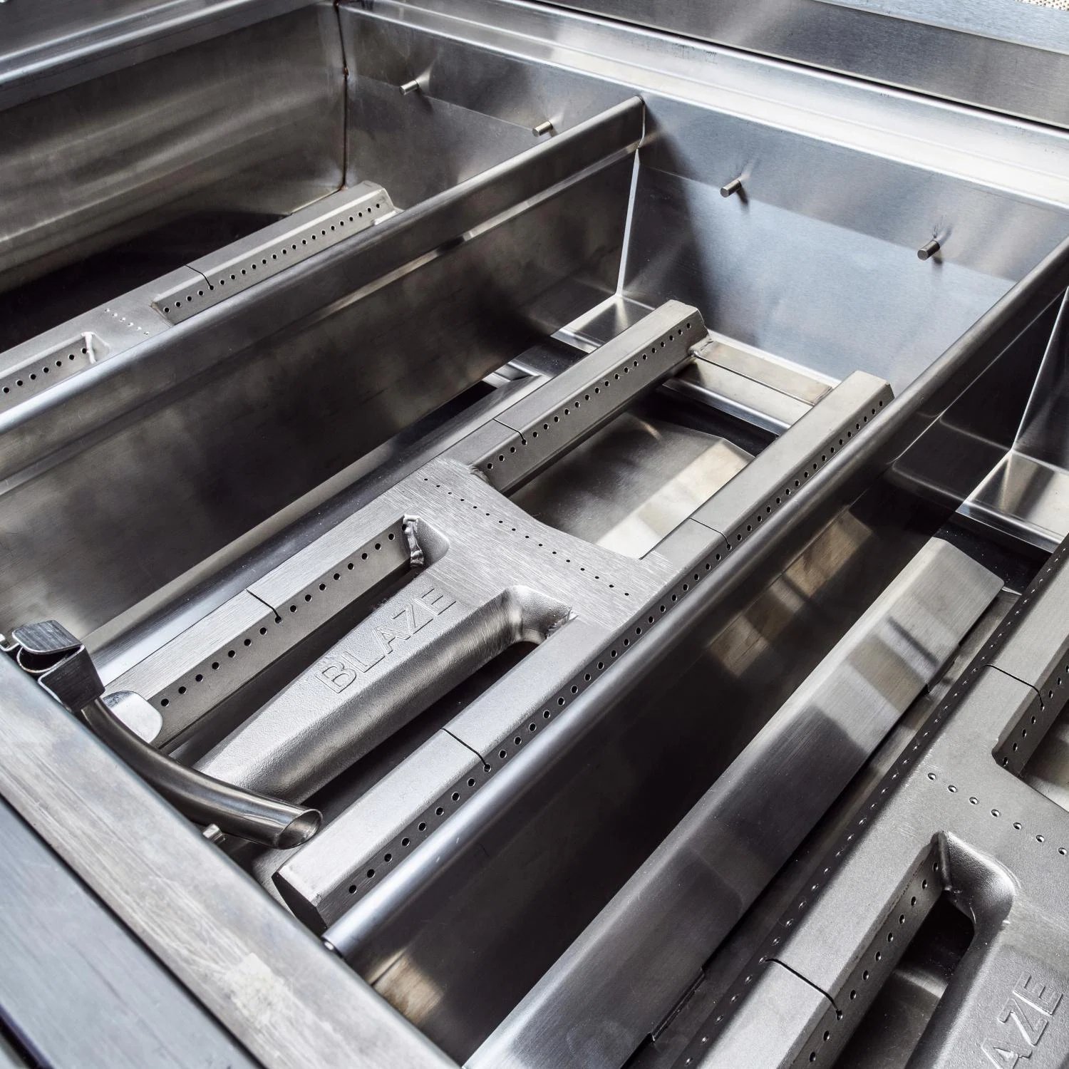 Blaze Professional LUX 34-Inch 3-Burner Propane Gas Grill With Rear Infrared Burner - BLZ-3PRO-LP