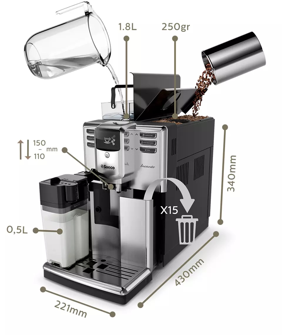 SUPER-AUTOMATIC ESPRESSO MACHINE