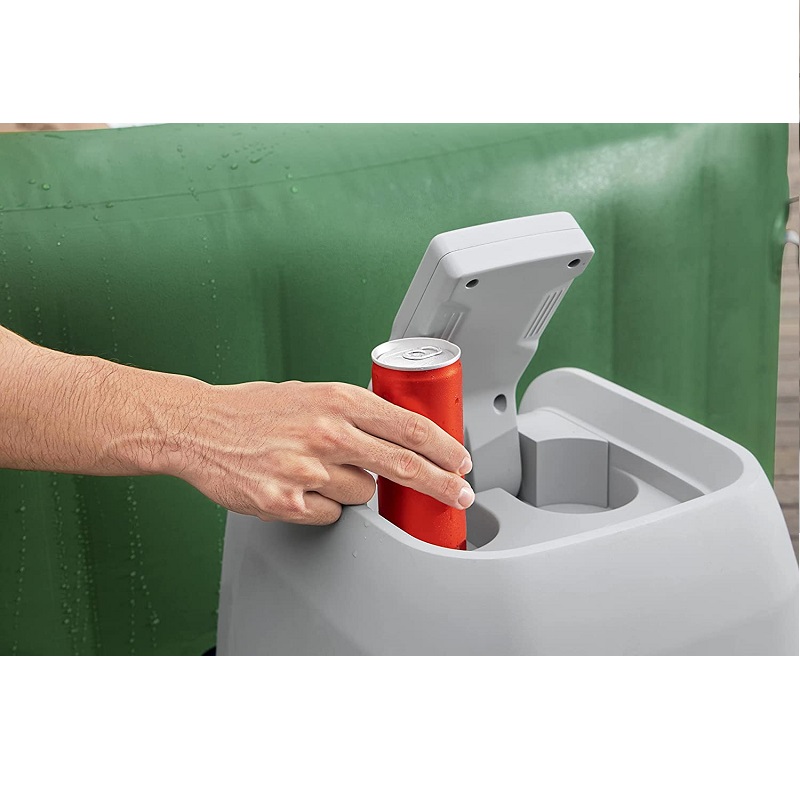 SaluSpa Inflatable Hot Tub | Portable Hot Tub W/ Heated Water System & Bubble Jets | Fits up to 6 People