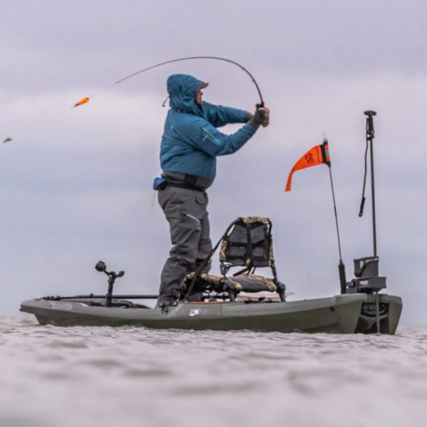 Modular three-body fishing kayak