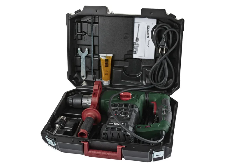 PARKSIDE Marteau perforateur burineur PBH 1550 B2, 1550 W