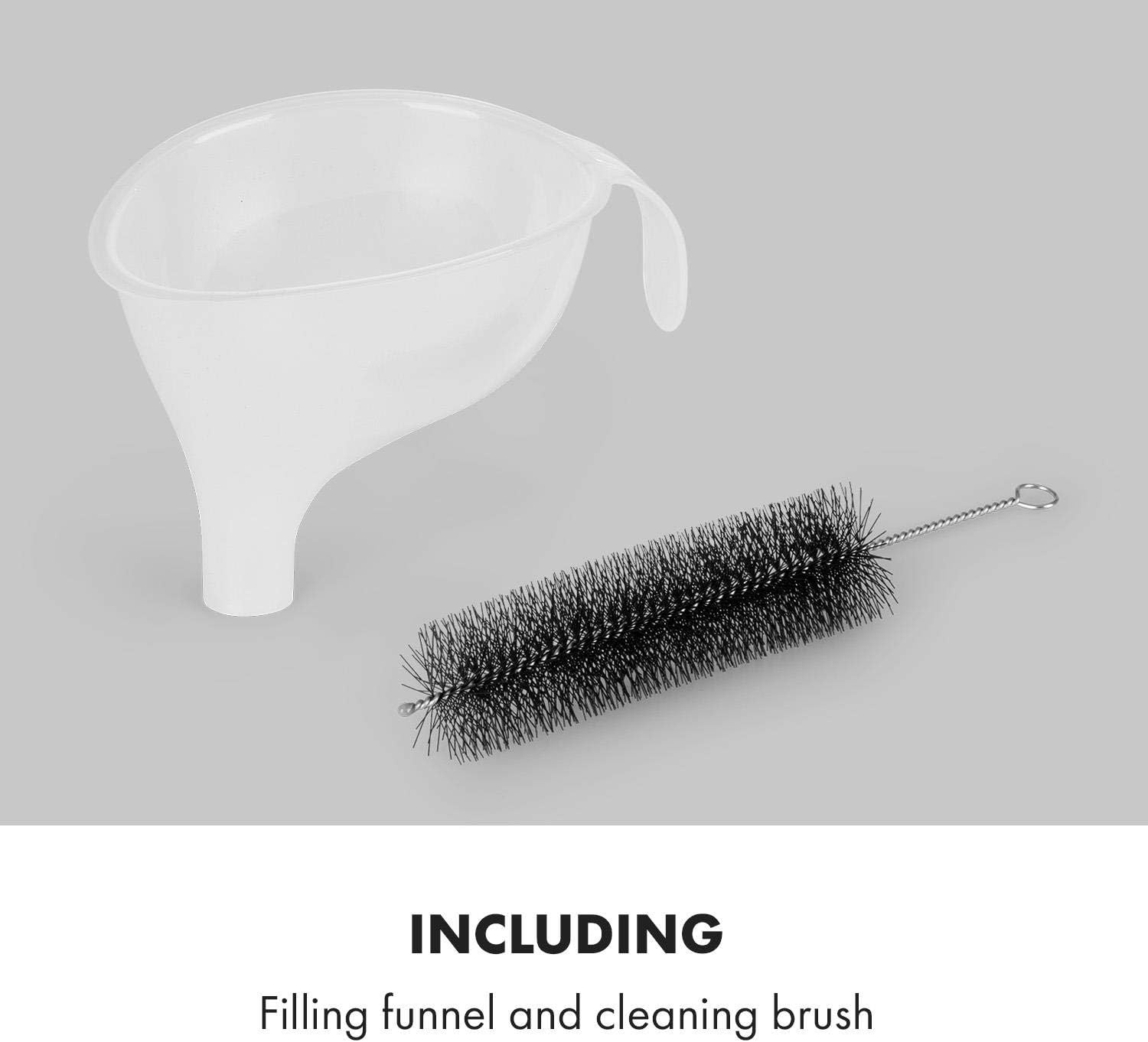 Klarstein Sweet Sundae- Ice Cream Machine, 1.5 Litres, with Self-Cooling Compressor, 200 Watts, Dispensing System, 3 Hour Auto-Cooling Function, Automatic Cleaning System, Stainless Steel