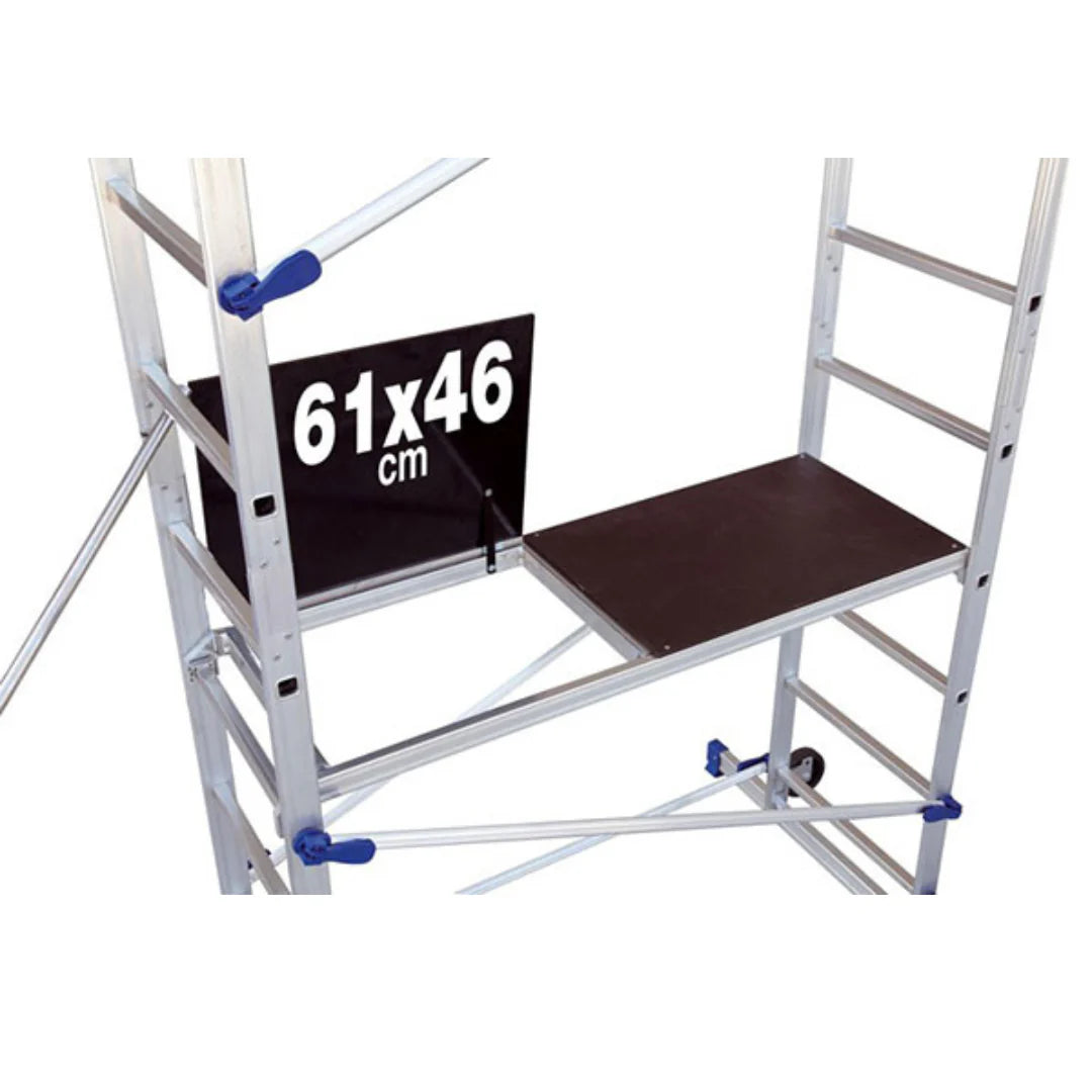 Echafaudage hauteur de travail 4,36 - Alu Clic