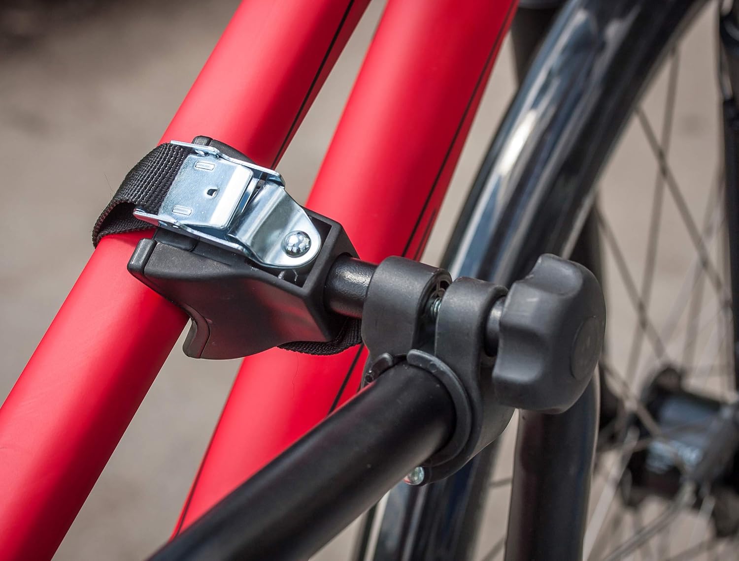 EUFAB 11559 AMBER 1 Bicycle Carrier Suitable for E-Bikes