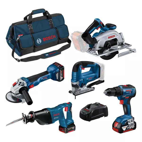 BOSCH COMBI-KIT 5 18V TOOLS