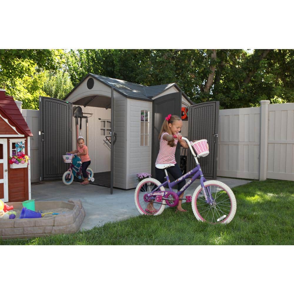 10 ft. x 8 ft. Resin Shed