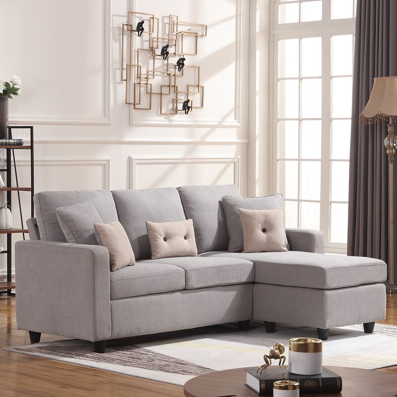 Campbelltown 78.5′′ Wide Reversible Sofa & Chaise With Ottoman