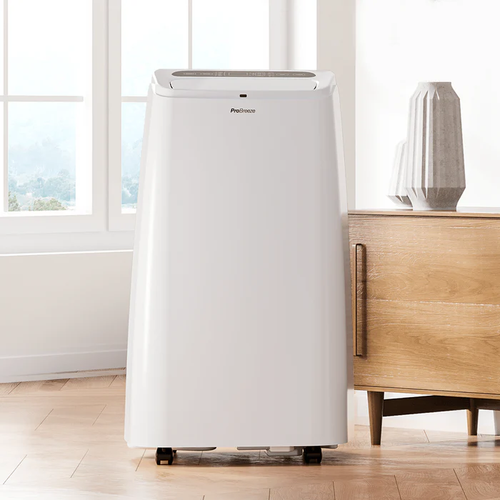 12,000 BTU 4-in-1 Portable Air Conditioner & Heater with Smart App