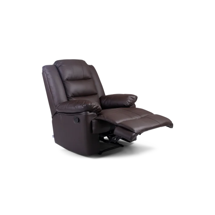 Manual Leather Match Manual Recliner