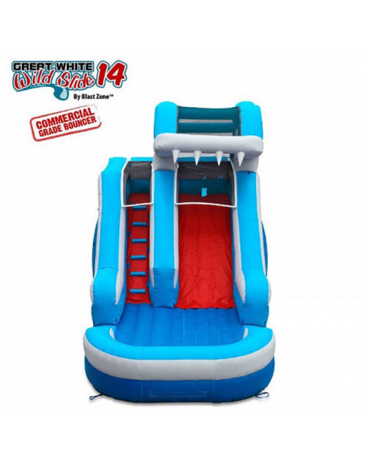 Great White Wild Slide 14 Commercial Inflatable Slide