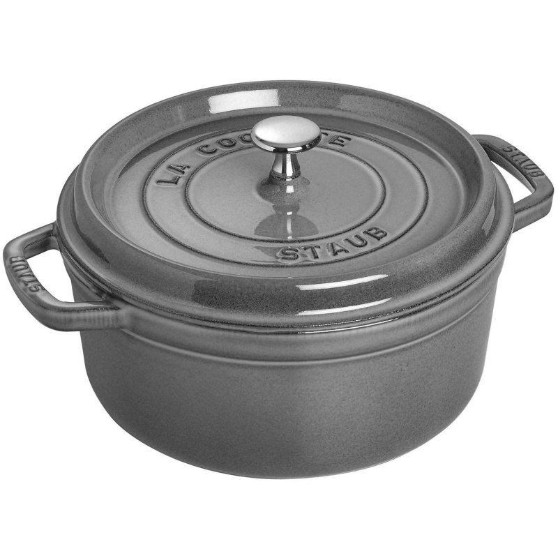 Staub 4-Quart Round Casserole 4-quart cherry